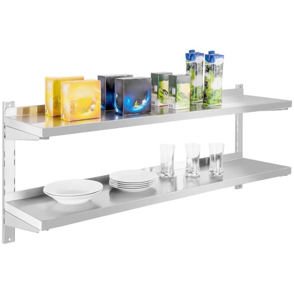 Floating Shelf/Wall Shelf/Overshelf - 2 Tier - 140 cm - Image 3