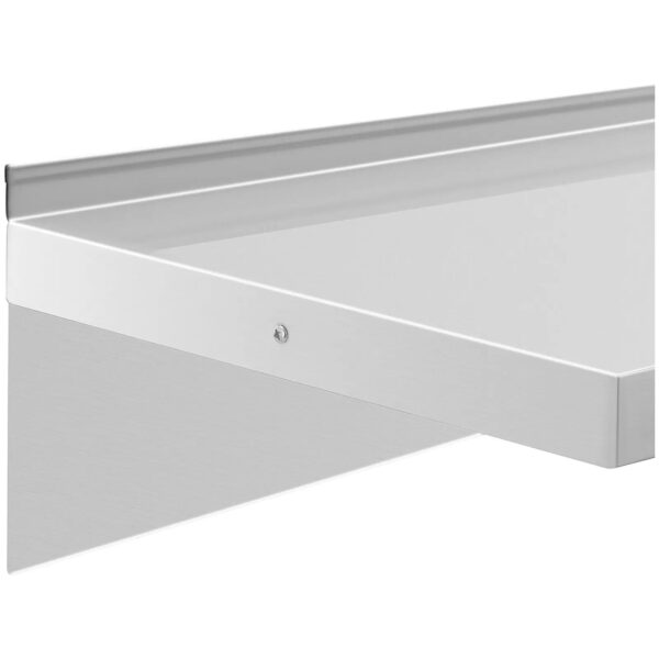 Wall Shelf - stainless steel - 120 x 40 cm - Image 2