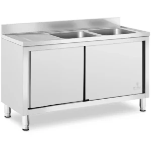 Commercial Kitchen Sink - 2 basins
