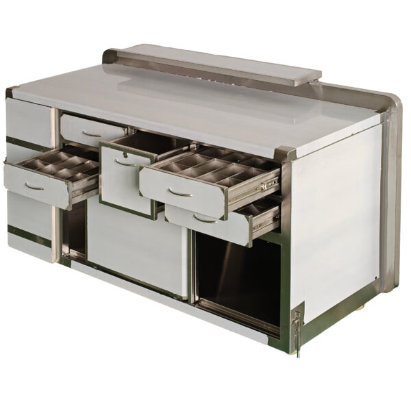 Cabinet with 5 drawers - Image 2